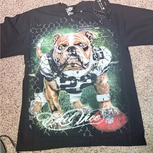 Bold Bulldog Graphic Dog Shirt